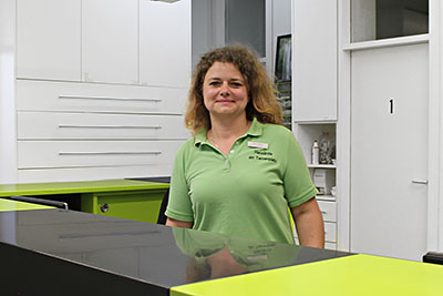Mandy Albert, Medizinische Fachangestellte